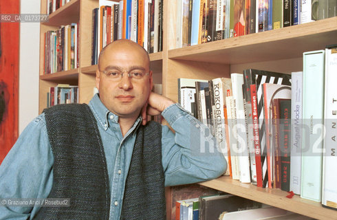 IL CRITICO DARTE MARCO GOLDIN NELLA SEDE DELLA CASA EDITRICE LINEA DOMBRA A CONEGLIANO - ©Graziano Arici/Rosebud2