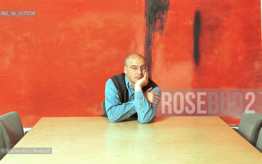 IL CRITICO DARTE MARCO GOLDIN NELLA SEDE DELLA CASA EDITRICE LINEA DOMBRA A CONEGLIANO - ©Graziano Arici/Rosebud2