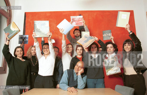 IL CRITICO DARTE MARCO GOLDIN NELLA SEDE DELLA CASA EDITRICE LINEA DOMBRA A CONEGLIANO - ©Graziano Arici/Rosebud2
