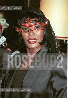 LA CANTANTE GRACE JONES AL CARNEVALE DI VENEZIA - © GRAZIANOARICI / MASCHERA