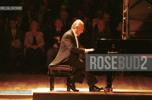 IL PIANISTA MAURIZIO POLLINI AL TEATRO MALIBRAN A VENEZIA - 2001 - ©Graziano Arici/Rosebud2 /  MUSICA CLASSICA  / PIANO