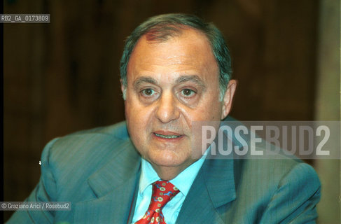 Caption: Nome: .PAOLO SAVONA.Descrizione: .PRESIDENTE DEL CONSORZIO VENEZIA NUOVA E DELLIMPREGILO.Credit: .Graziano Arici/Rosebud2/.Costo: .A.Nazione: .ITALIA.Cittˆ: ..Data: .2001