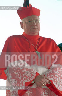 VENEZIA: IL PATRIARCA DI VENEZIA CARDINALE ANGELO SCOLA IL GIORNO DELLA SUA INVESTITURA © 2002 Graziano Arici/Rosebud2