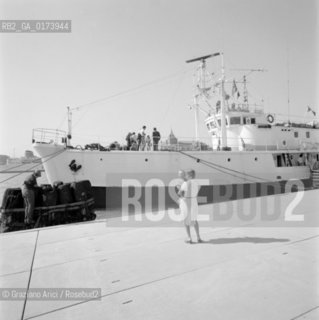 THE OCEANOGRAPHIC JACQUES YVES COSTEAU IN VENICE - 196? © ARCHIVIO Graziano Arici/Rosebud2  / OCEANOGRAFO / SCIENZA