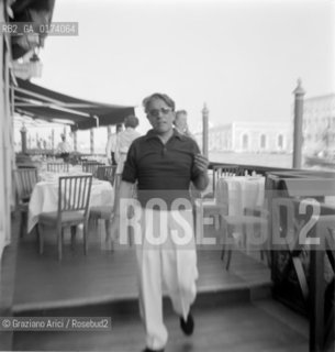 THE SHIP BUILDER ARISTOTELIS ONASSIS IN VENICE - 1955 © ARCHIVIO Graziano Arici/Rosebud2  / ECONOMIA / ARMATORE