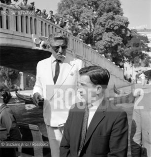 THE SHIP BUILDER ARISTOTELIS ONASSIS IN VENICE - 1960 © ARCHIVIO Graziano Arici/Rosebud2  /  ECONOMIA / ARMATORE