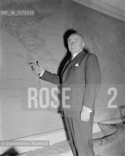 THE POLITICIAN PAUL RENAUD IN PARIS  -  1949 - © ARCHIVIO Graziano Arici/Rosebud2  / POLITICA / MINISTRO