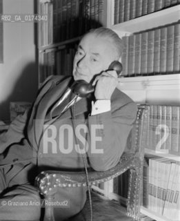 THE POLITICIAN PAUL RENAUD IN PARIS  -  1949 - © ARCHIVIO Graziano Arici/Rosebud2  / POLITICA / MINISTRO