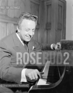 THE MUSICIAN FREDERIC VON - 1949 © ARCHIVIO Graziano Arici/Rosebud2  / VARIE / MUSICA POP / PIANISTA