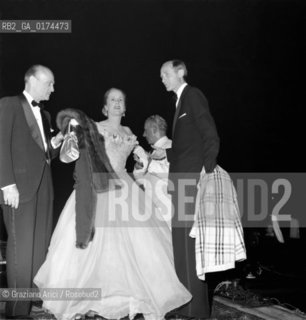 THE COUNT DONA DELLE ROSE - VENICE - 1953 - © ARCHIVIO Graziano Arici/Rosebud2  / NOBILTA / CONTE