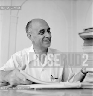 THE PHYSICIST ENRICO FERMI IN VARENNA - 1954  © ARCHIVIO Graziano Arici/Rosebud2  / SCIENZA / FISICO / PREMIO NOBEL