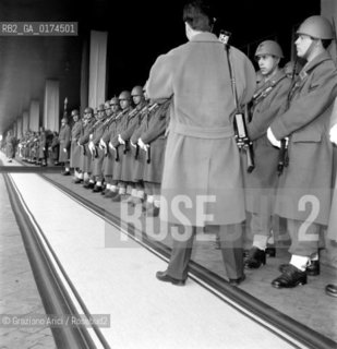 THE CEREMONY OF INAUGURATION THE RAILWAY LINE VENICE, MILAN - VENICE -1956 © ARCHIVIO Graziano Arici/Rosebud2  / MOSTRA DEL CINEMA / INUGURAZIONE LINEA FERROVIARIA / VARIE