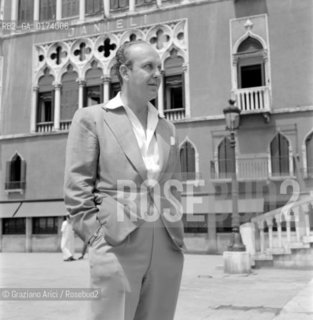 THE PUBLISHER GEORGE HEARST IN VENICE - 1953 - © ARCHIVIO Graziano Arici/Rosebud2  / EDITORE / EDITORIA / VARIE