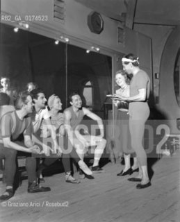 THE COREOGRAPHER AND DANCER SERGE LIFAR IN PARIS - 1948 © ARCHIVIO Graziano Arici/Rosebud2  / COREOGRAFO / DANZA / BALLETTO / BALLERINO