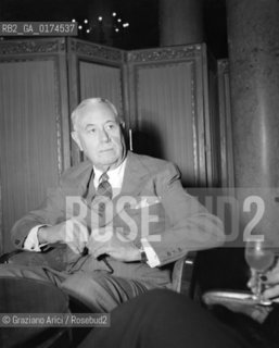 THE COLONEL MC CORMICK IN VENICE -1950 - © ARCHIVIO Graziano Arici/Rosebud2  / MILITARE / VARIE / COLONNELLO