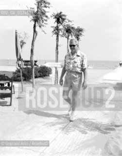 THE PRODUCER DAVID O SELZNICK AT X INTERNATIONAL FILM FESTIVAL OF VENICE - 1949 © ARCHIVIO Graziano Arici/Rosebud2  / CINEMA / PRODUTTORE / MOSTRA DEL CINEMA