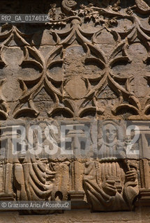 SICILIA  , PALERMO. : LA CATTEDRALE - © 2002 Graziano Arici/Rosebud2 / GEO / CHIESA / BASSORILIEVO