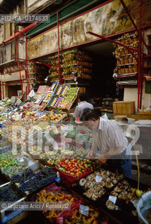 SICILIA  , PALERMO. : MERCATO DELLA VUCCIRIA - © 2002 Graziano Arici/Rosebud2 / GEO /