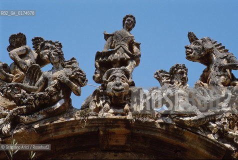 SICILIA  , ( PALERMO ) BAGHERIA  : VILLA PALAGONIA  - © 2002 Graziano Arici/Rosebud2 / GEO / MOSTRI / MASCHERONI