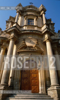 SICILIA  , (SIRACUSA) NOTO : CHIESA    - © 2002 Graziano Arici/Rosebud2 / GEO / ARCHITETTURA / BAROCCO