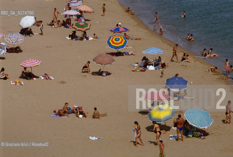 SICILIA  , (TRAPANI)  CASTELVETRANO :  SELINUNTE  - SPIAGGIA DI MARINELLA  - © 2002 Graziano Arici/Rosebud2 / GEO /