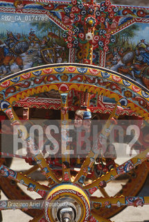 SICILIA  , TRAPANI : CARRETTO SICILIANO  - © 2002 Graziano Arici/Rosebud2 / GEO