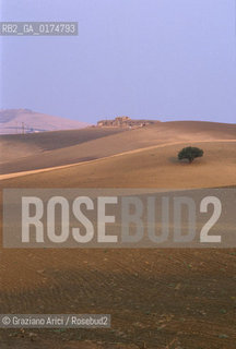 SICILIA  , CAMPAGNA VICINO AD ENNA  - © 2002 Graziano Arici/Rosebud2 / GEO