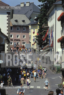 ALTO ADIGE (SUDTIROL), BOLZANO, ORTISEI  (ST.ULRICH) : UNA VIA DEL CENTRO  :   - © 2002 Graziano Arici/Rosebud2 / GEO