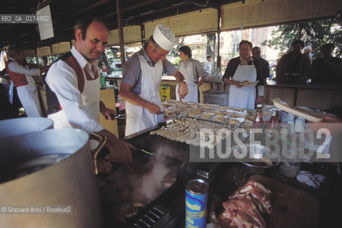 ALTO ADIGE (SUDTIROL), (BOLZANO), MERANO (MERAN) :SAGRA  - © 2002 Graziano Arici/Rosebud2 / GEO / GASTRONOMIA