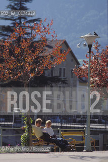 ALTO ADIGE (SUDTIROL), (BOLZANO), MERANO (MERAN) : LA PASSEGGIATA LUNGO PASSIRIO - © 2002 Graziano Arici/Rosebud2 / GEO