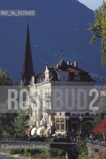 ALTO ADIGE (SUDTIROL), (BOLZANO), MERANO (MERAN) : LA PASSEGGIATA LUNGO PASSIRIO - © 2002 Graziano Arici/Rosebud2 / GEO