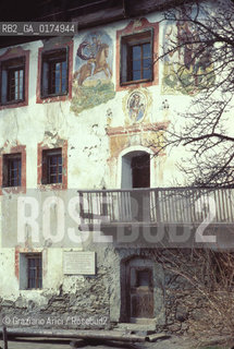 ALTO ADIGE (SUDTIROL), BOLZANO, VAL PASSIRIA  - CASA O- © 2002 Graziano Arici/Rosebud2 / GEO