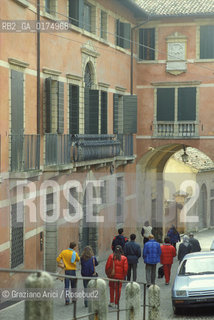 VENETO, ASOLO ( TREVISO) : CASA DI ELEONORA DUSE IN VIA CANOVA  © 2002 Graziano Arici/Rosebud2 / GEO / TEATRO /