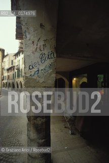 VENETO, ASOLO ( TREVISO) : PORTICI  © 2002 Graziano Arici/Rosebud2 / GEO /