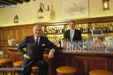 VENETO, ASOLO ( TREVISO) : HOTEL VILLA CIPRIANI - IL DIRETTORE GIUSEPPE KAMENAR  -  © 2002 Graziano Arici/Rosebud2 / GEO /