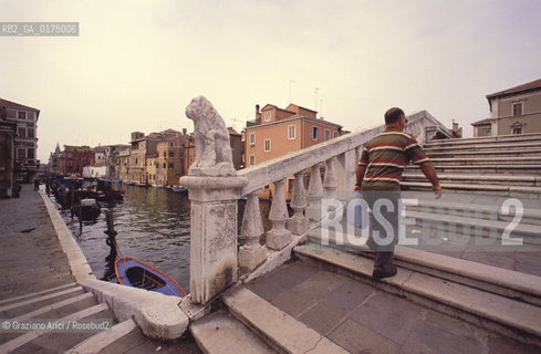 VENETO, CHIOGGIA  (VENEZIA) : PONTE VIGO -  © 2002 Graziano Arici/Rosebud2 / GEO /