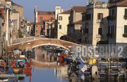 VENETO, CHIOGGIA  (VENEZIA) : CANALE DELLA VENA  -  © 2002 Graziano Arici/Rosebud2 / GEO