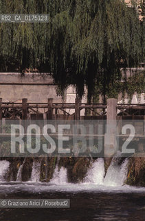 VENETO, PORTOGRUARO (VENEZIA) MULINI AD ACQUA SUL FIUME LEMENE   -  © 2002 Graziano Arici/Rosebud2 / GEO /
