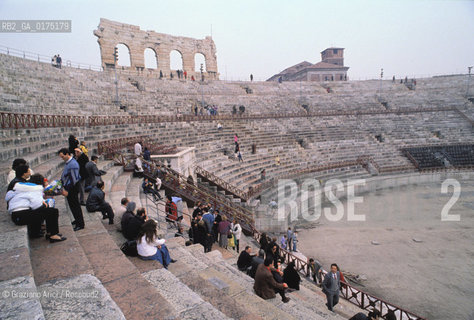 VENETO,VERONA :ARENA  -  © 2002 Graziano Arici/Rosebud2 / GEO / ARCHEO