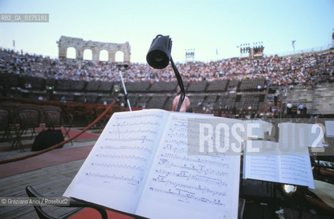 VENETO,VERONA :ARENA  -  © 2002 Graziano Arici/Rosebud2 / GEO / TEATRO