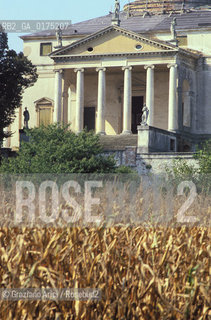 VENETO, (VICENZA) :VILLA LA ROTONDA   -  © 2002 Graziano Arici/Rosebud2 / GEO / PALLADIO / SCAMOZZI / ARCHITETTURA