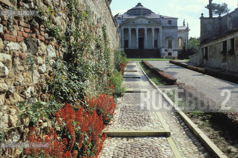 VENETO, (VICENZA) :VILLA LA ROTONDA   -  © 2002 Graziano Arici/Rosebud2 / GEO / PALLADIO / SCAMOZZI / ARCHITETTURA