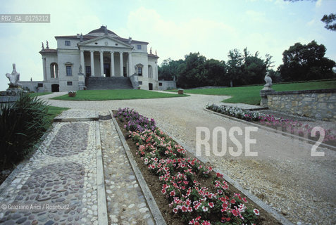 VENETO, (VICENZA) :VILLA LA ROTONDA   -  © 2002 Graziano Arici/Rosebud2 / GEO / PALLADIO / SCAMOZZI / ARCHITETTURA