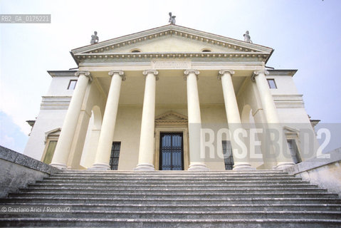 VENETO, (VICENZA) :VILLA LA ROTONDA   -  © 2002 Graziano Arici/Rosebud2 / GEO / PALLADIO / SCAMOZZI / ARCHITETTURA