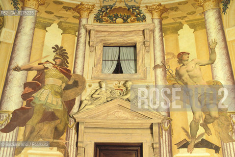VENETO, (VICENZA) :VILLA LA ROTONDA   -  © 2002 Graziano Arici/Rosebud2 / GEO / PALLADIO / SCAMOZZI / ARCHITETTURA
