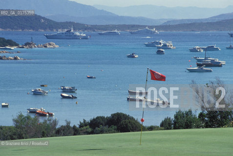 SARDEGNA, COSTA SMERALDA :  PORTO CERVO . GOLF CLUB PEVERO (SASSARI)  © 2002 Graziano Arici/Rosebud2 / GEO / MARE / SPORT