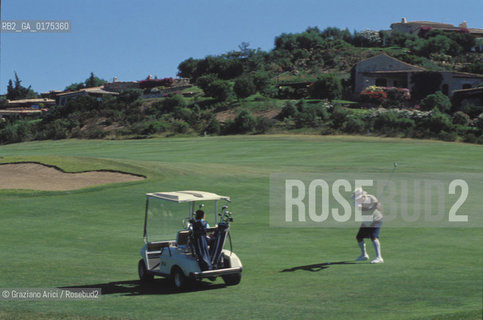 SARDEGNA, COSTA SMERALDA :  PORTO CERVO . GOLF CLUB PEVERO (SASSARI)  © 2002 Graziano Arici/Rosebud2 / GEO / MARE / SPORT