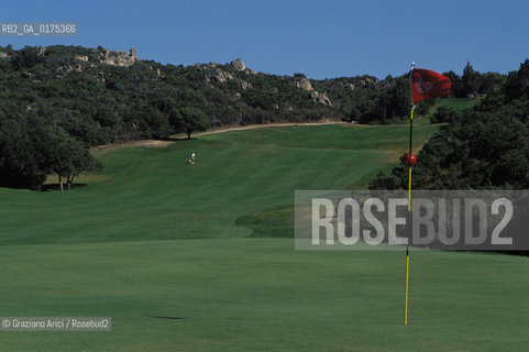 SARDEGNA, COSTA SMERALDA :  PORTO CERVO . GOLF CLUB PEVERO (SASSARI)  © 2002 Graziano Arici/Rosebud2 / GEO / MARE / SPORT
