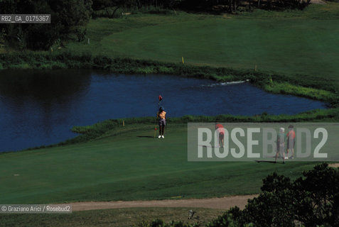SARDEGNA, COSTA SMERALDA :  PORTO CERVO . GOLF CLUB PEVERO (SASSARI)  © 2002 Graziano Arici/Rosebud2 / GEO / MARE / SPORT