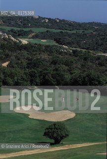 SARDEGNA, COSTA SMERALDA :  PORTO CERVO . GOLF CLUB PEVERO (SASSARI)  © 2002 Graziano Arici/Rosebud2 / GEO / MARE / SPORT